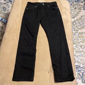 Calvin Klein Mens black jeans